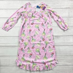 NWT Disney Princess Flannel Granny Nightgown